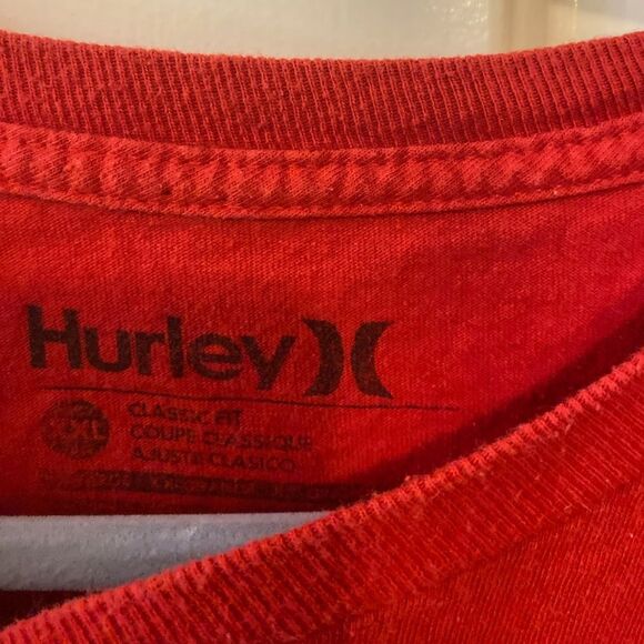 Hurley Red Short Sleeve Tee - Picture 2 of 4
